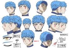 シンアのキャラクター設定画。(c)草凪みずほ・白泉社／暁のヨナ製作委員会