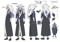 シンアのキャラクター設定画。(c)草凪みずほ・白泉社／暁のヨナ製作委員会