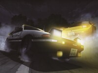 「新劇場版 頭文字D Legend1 -覚醒-」のメインビジュアル。 (c)しげの秀一/講談社・2014新劇場版「頭文字D」製作委員会