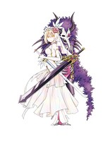 土星フジコによる新連載「戦争劇場」のカット。