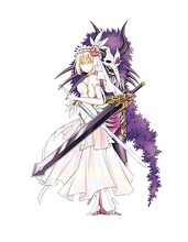 土星フジコによる新連載「戦争劇場」のカット。