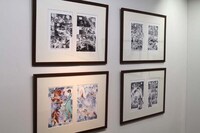 士郎正宗の複製原画。