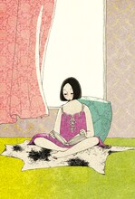 池辺葵の新連載「プリンセスメゾン」のカット。 (c)池辺葵／やわらかスピリッツ／小学館