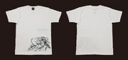 「『ファイブスター物語』プレミアムTシャツ」の白。(c)EDIT
