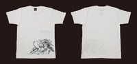 「『ファイブスター物語』プレミアムTシャツ」の白。(c)EDIT