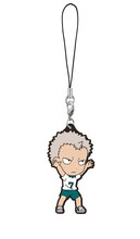 E賞「ライバルラバーストラップ」の1種。(c)古舘春一／集英社・「ハイキュー!!」製作委員会・MBS