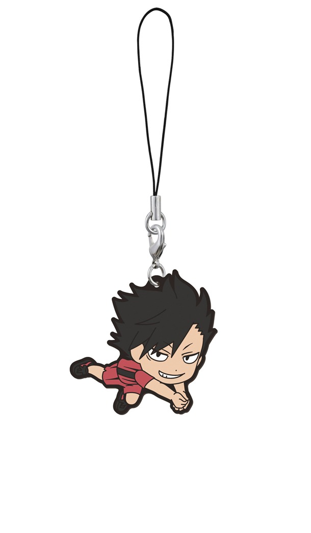 E賞「ライバルラバーストラップ」の1種。(c)古舘春一／集英社・「ハイキュー!!」製作委員会・MBS