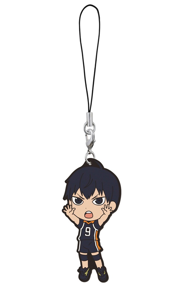 F賞「烏野ラバーストラップ」の1種。(c)古舘春一／集英社・「ハイキュー!!」製作委員会・MBS