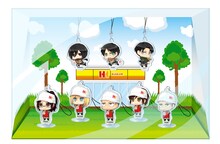 オリジナルジオラマセット アクリル ストラップ スタンド付き。※画像はイメージ。(c)諫山創・講談社/「進撃の巨人」製作委員会