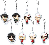 オリジナルアクリルストラップ スタンド付き（画像はイメージ）。数量限定のため、なくなり次第終了。ストラップが終了の場合でも、進撃の巨人弁当は数量限定で販売。(c)諫山創・講談社/「進撃の巨人」製作委員会