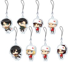 オリジナルアクリルストラップ スタンド付き（画像はイメージ）。数量限定のため、なくなり次第終了。ストラップが終了の場合でも、進撃の巨人弁当は数量限定で販売。(c)諫山創・講談社/「進撃の巨人」製作委員会