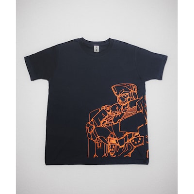 「ALDNOAH.ZERO KATAPHRAKTOS T-SHIRTS」フロントデザイン。(c)Olympus Knights/Aniplex・Project AZ