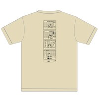 「ベルリンは鐘」無音Tシャツ（ライトベージュ）バック