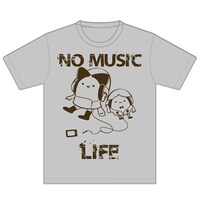 「ベルリンは鐘」無音Tシャツ（ライトグレー）