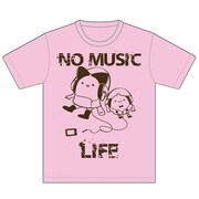 「ベルリンは鐘」無音Tシャツ（ベビーピンク）
