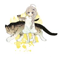 篠丸のどか「花と黒鋼」カット