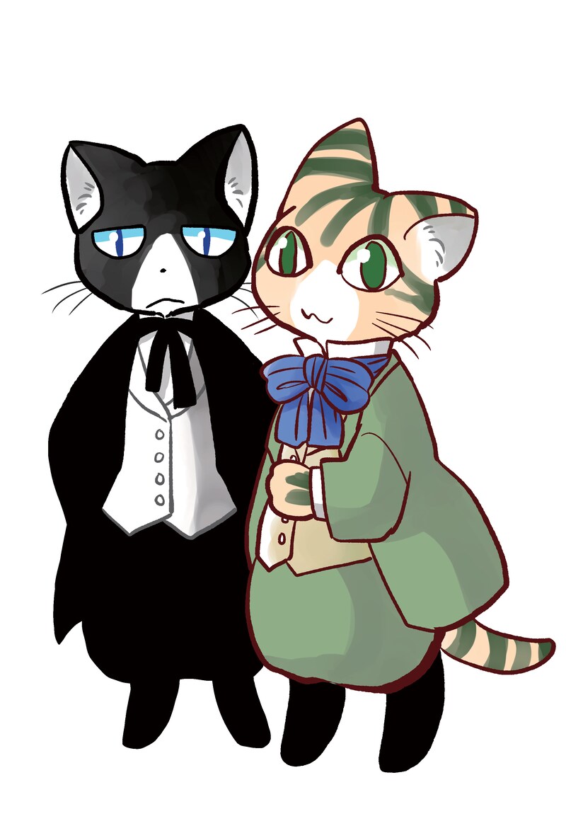 「ねこめ（～わく）」カット