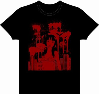 早見純の「Vampire」Tシャツ。
