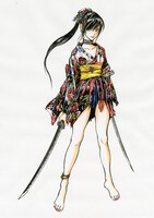 夢枕獏原作、雨衣新空作画「ヴィラネス ―真伝 寛永御前試合―」カット