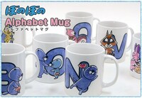 「ぼのぼの アルファベットマグカップ」