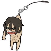 進撃の巨人「巨人化エレン つままれストラップ」(c)諫山創・講談社／「進撃の巨人」製作委員会