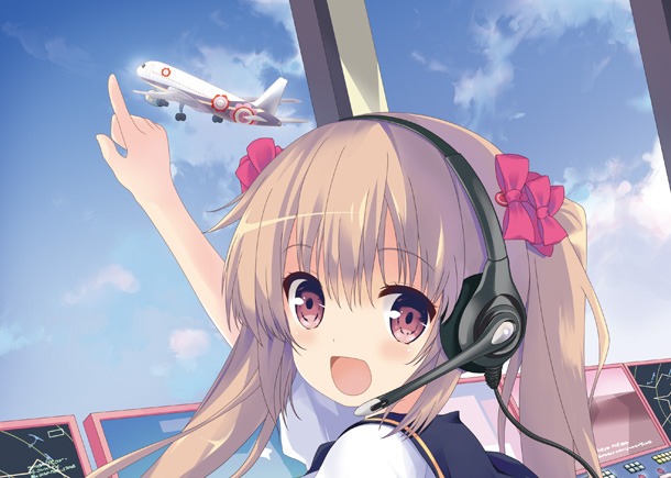「電撃こどものもえおう Vol.1」の企画「パーフェクトワールド 世界がもし天使だけだったら」で月路が描いたイラストの一部。