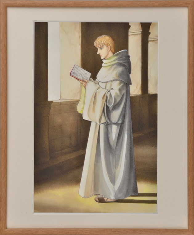 青池保子「修道士ファルコ」複製原画