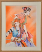 市東亮子「やじきた学園道中記」複製原画