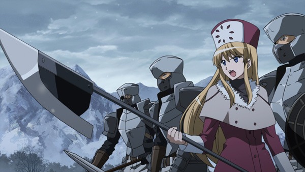 TVアニメ「アカメが斬る！」第7話の先行カット。(C)タカヒロ・田代哲也／スクウェアエニックス・「アカメが斬る！」製作委員会