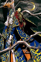 「ツバサ-RESERVoir CHRoNiCLE-」ポストカードセット（3枚入り）に封入されるもののうち1種。 (c)CLAMP・ShigatsuTsuitachi CO.,LTD.