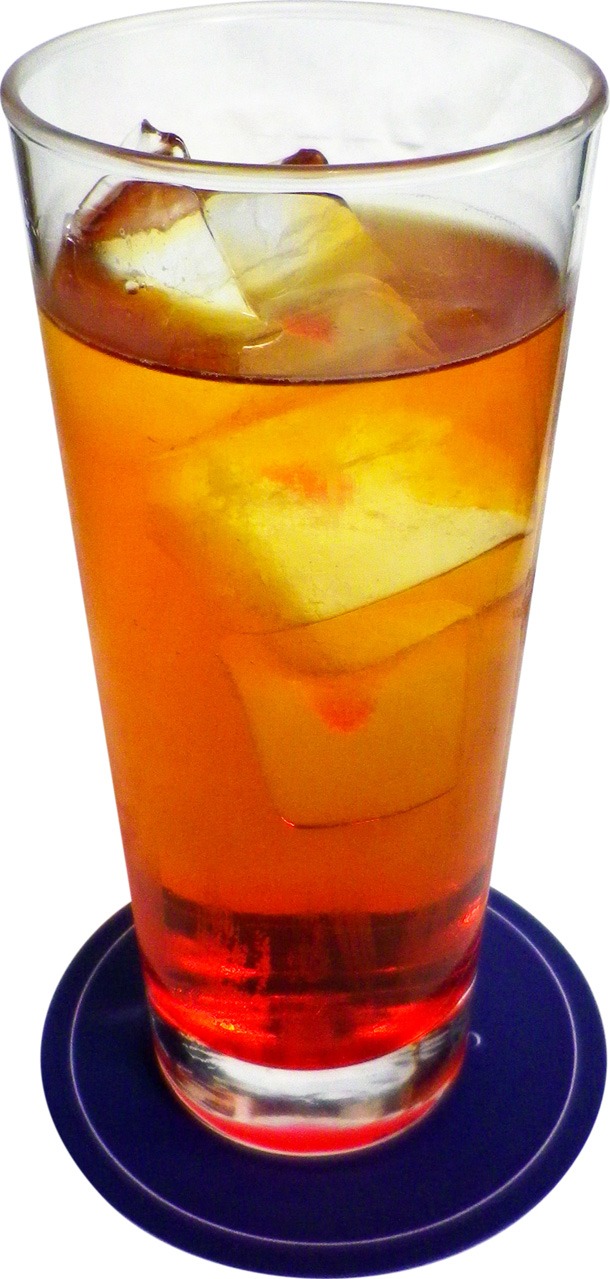キュアメイドカフェのドリンク「有栖院御園＆スノウリリイ」。(c)TanakaStrike
