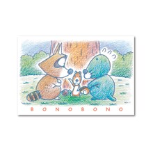 ヤマシロヤの「ぼのぼの」フェアでプレゼントされるポストカードAの表面。(c)いがらしみきお／竹書房 AUTHORIZED BY PHOENIX CORPORATION,LTD.