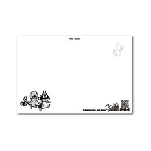 ヤマシロヤの「ぼのぼの」フェアでプレゼントされるポストカードAの裏面。(c)いがらしみきお／竹書房 AUTHORIZED BY PHOENIX CORPORATION,LTD.