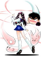 葉月いずなのカット。(c)真倉翔・岡野剛/集英社