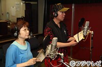 アフレコの様子。