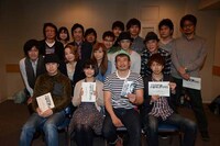 「テラフォーマーズ」アフレコの様子。(c)貴家悠・橘賢一/集英社・Project TERRAFORMARS