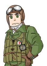 葛西りいちの新連載「零戦（ゼロセン）少年」のカット。