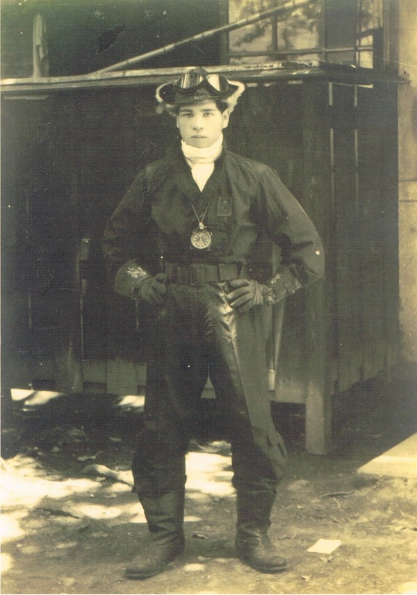 葛西りいちの祖父・安男の写真。