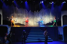 ミュージカル「美少女戦士セーラームーン ～Petite Etrangere～」公開舞台稽古の様子。