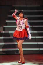 ミュージカル「美少女戦士セーラームーン ～Petite Etrangere～」公開舞台稽古の様子。