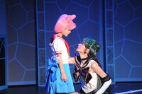 ミュージカル「美少女戦士セーラームーン ～Petite Etrangere～」公開舞台稽古の様子。