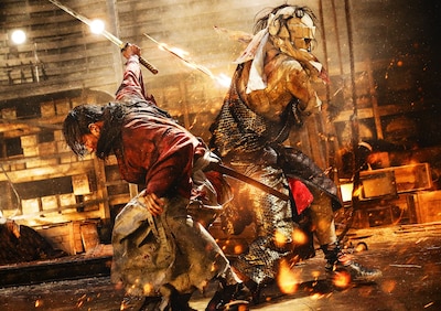 映画「るろうに剣心 伝説の最期編」メインビジュアル (c)和月伸宏／集英社 (c)2014「るろうに剣心 京都大火／伝説の最期」製作委員会