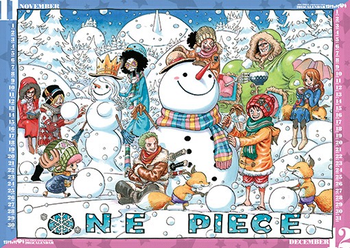 「ONE PIECE」カレンダー（壁掛け型）(c)OE/S