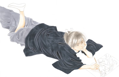 よしながふみ20周年記念のイメージイラスト。