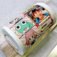 「ケロロ軍曹」の「写真＆メッセージ入プリロール」。(c)2014 Mine Yoshizaki/KADOKAWA, SUNRISE