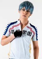 黒田雪成役の秋元龍太朗。 (c)渡辺航（週刊少年チャンピオン）2008／弱虫ペダル製作委員会2013 (c)渡辺航（週刊少年チャンピオン）／マーベラス、東宝、ディー・バイ・エル・クリエイション