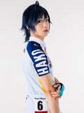 真波山岳役の植田圭輔。 (c)渡辺航（週刊少年チャンピオン）2008／弱虫ペダル製作委員会2013 (c)渡辺航（週刊少年チャンピオン）／マーベラス、東宝、ディー・バイ・エル・クリエイション