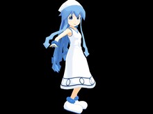 3Dイカ娘のイメージ。 (c)安部真弘（週刊少年チャンピオン）／海の家れもん