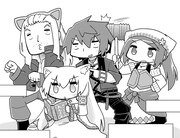 芹沢えのの描く「マグダラで眠れ」のコミカライズ「『マグダラで眠れ』アンソロジー 錬金術師は眠らない!!」。