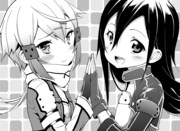 ゆずひが描く「ソードアート・オンライン」のコミカライズ「『ソートアート・オンライン』アンソロジーGirl Gale Online」。